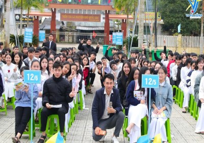 VJ Đà Nẵng Giao Lưu Cùng Học Sinh THPT Phan Châu Trinh - Tiên Phước