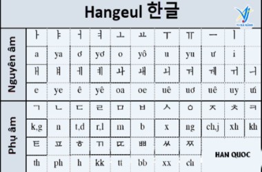 Nguyên Âm và Phụ Âm Trong Tiếng Hàn: Nền Tảng Vững Chắc Cho Người Học Mới
