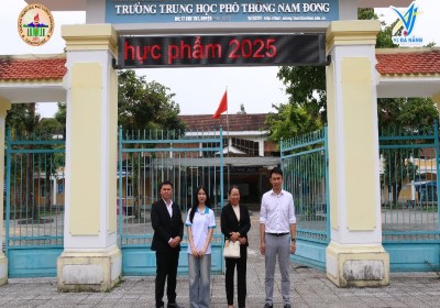 VJ Đà Nẵng trao học bổng cho học sinh THPT Nam Đông – Huế (17/4/2025)