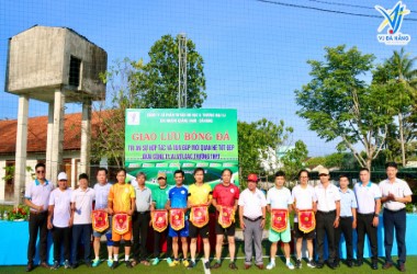 SỰ KIỆN: VJ ĐÀ NẴNG ĐỒNG HÀNH CÙNG 8 TRƯỜNG THPT MIỀN TRUNG TRONG GIẢI BÓNG ĐÁ