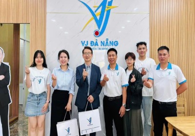 TRƯỜNG ĐẠI HỌC AJOU HÀN QUỐC GHÉ THĂM VJ ĐÀ NẴNG 26/5/2025