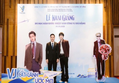 Ca sĩ Jack góp mặt trong buổi lễ khai giảng VJ Đà Nẵng 2025