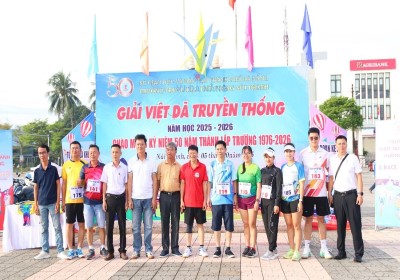 VJ Đà Nẵng Đồng Hành Cùng Giải Chạy Việt Dã Trường THPT Núi Thành