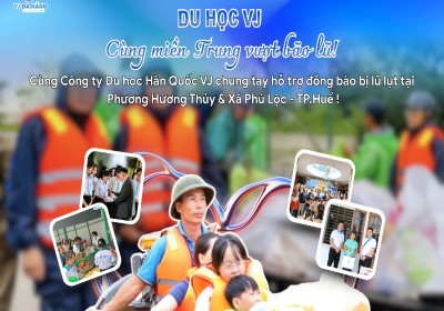 VJ ĐÀ NẴNG HỖ TRỢ ĐỒNG BÀO MIỀN TRUNG VƯỢT QUA BÃO LŨ